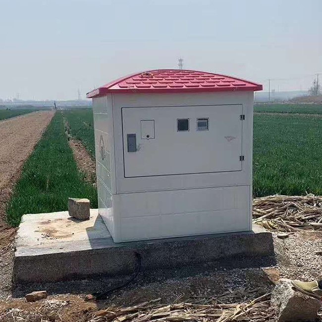  農(nóng)業(yè)機(jī)井灌溉玻璃鋼井房 射頻卡灌溉控制器價格 